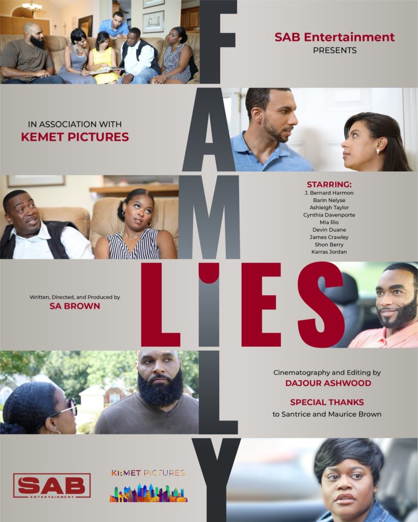 Poster for FAMILY LIES.